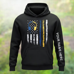 Gold Blue Line 911 422